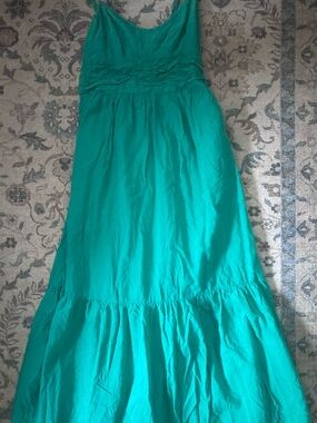 Target Teal Maxi Dress